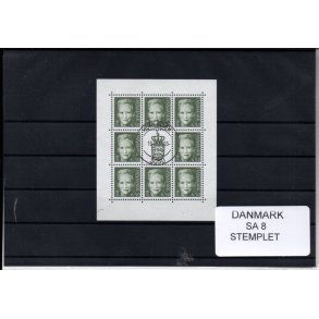 Danmark - Smark SA 8 - Stemplet