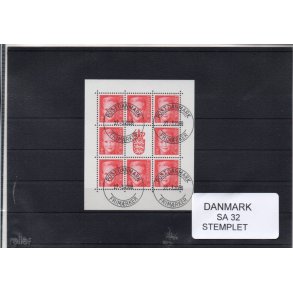 Danmark - Smark SA 32 - Stemplet