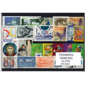 Frankrig Samling - 23 Stk. Ubrugt