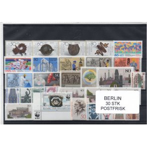 Berlin Samling - 31 Stk. Forskellige Postfrisk