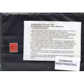 Danmark  - Ndfrimrker - 1 Stk. Postfrisk