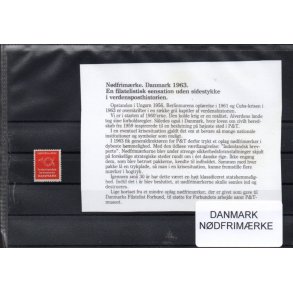 Danmark  - Ndfrimrker - 1 Stk. Postfrisk