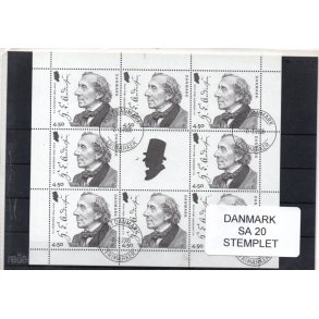 Danmark - Smark SA 20 - Stemplet
