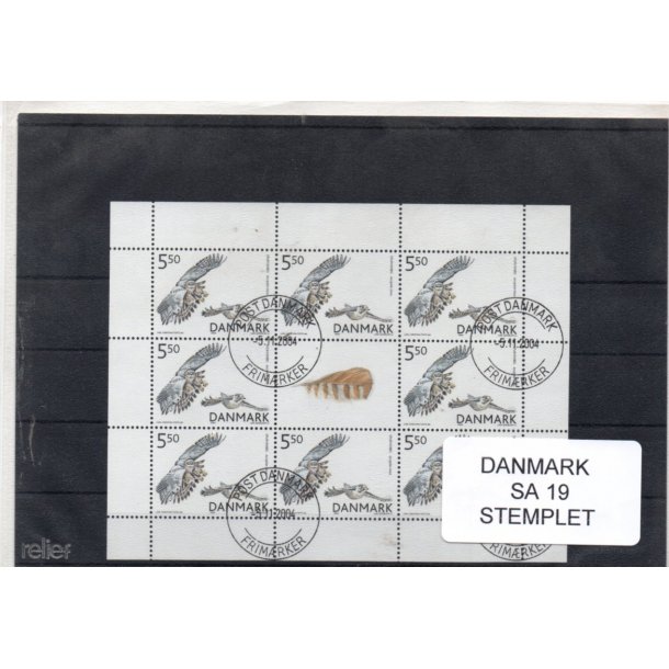 Danmark - Smark SA 19 - Stemplet