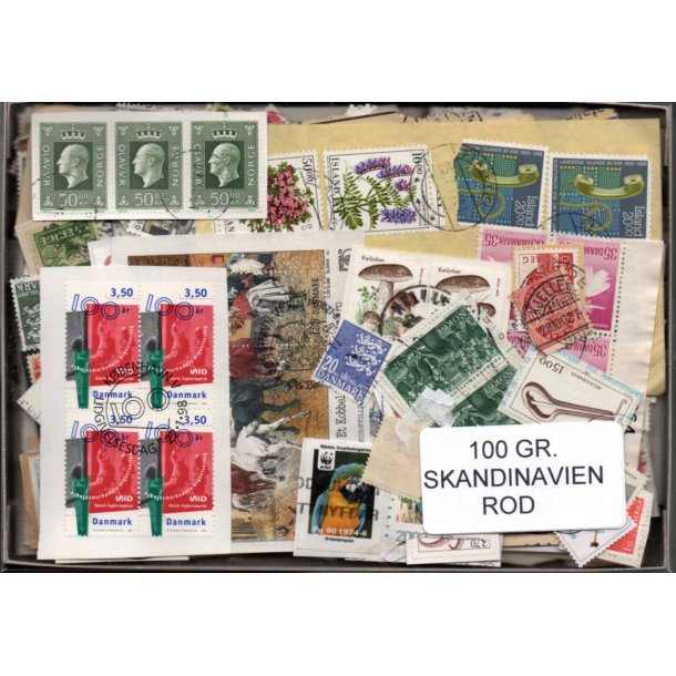 Skandinavien 100 g. - ROD !