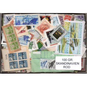 Skandinavien 100 g. - ROD !