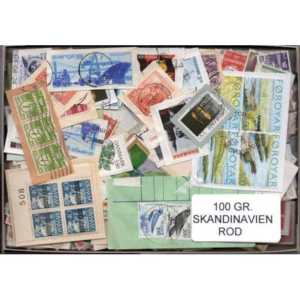 Skandinavien 100 g. - ROD !