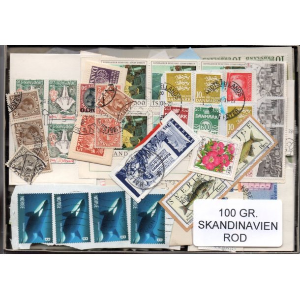 Skandinavien 100 g. - ROD !