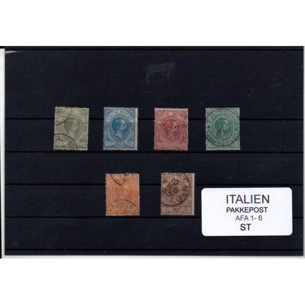 Italien Pakkepost AFA 1 - 6 - Stemplet