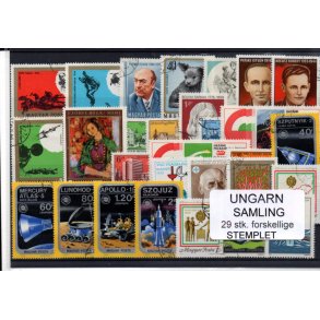 Ungarn Samling - 29 Stk.forskellige - Stemplet