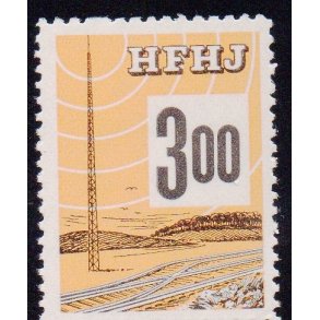 H.F.H.J.  - Godsfrimrke - 300 re - Ustemplet