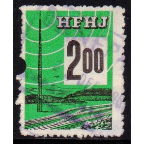 H.F.H.J.  - Godsfrimrke - 200 re - Stemplet