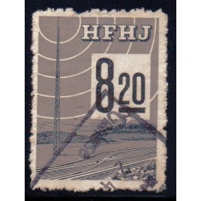 H.F.H.J.  - Godsfrimrke - 820 re - Stemplet