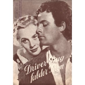 Driver Dug falder Regn - Svensk - Brugt - Stempel p forsiden !