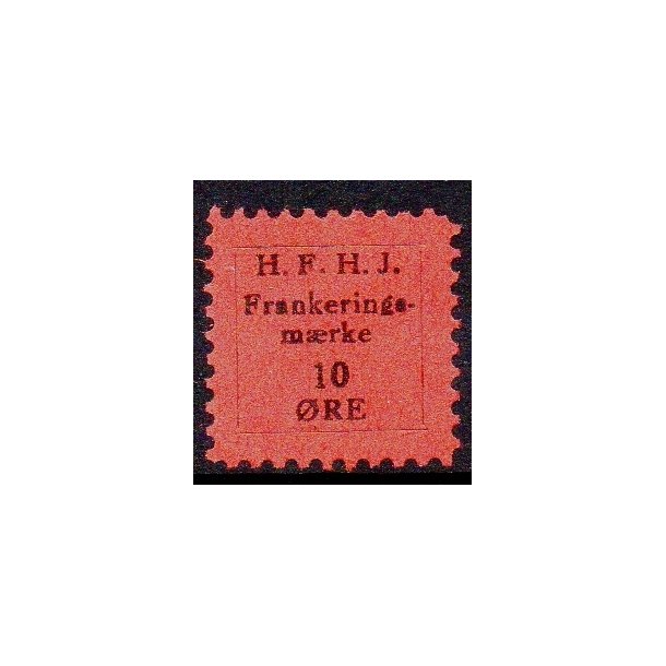 H.F.H.J.  - Rutebilpakke - 10 re - Ustemplet