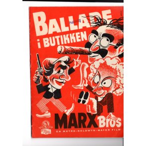 Ballade i Butikken - Brugt - Stempel p forsiden !