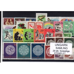 Ungarn Samling - 29 Stk.forskellige - Stemplet