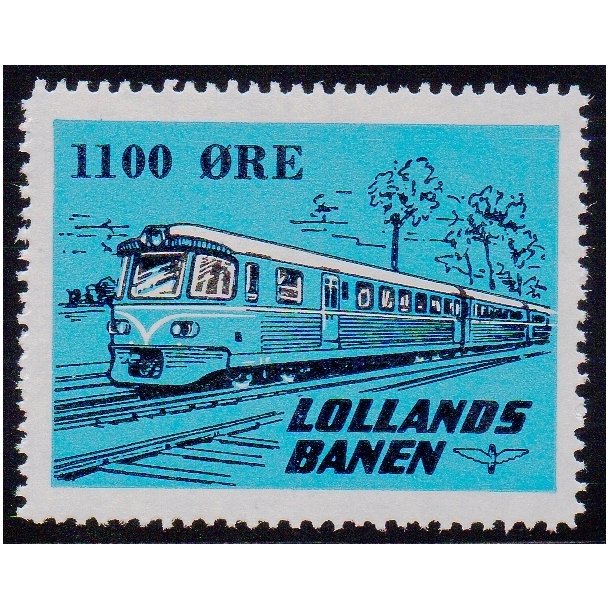 Lollands Banen - Godsfrimrke - 1100 re - Ustemplet