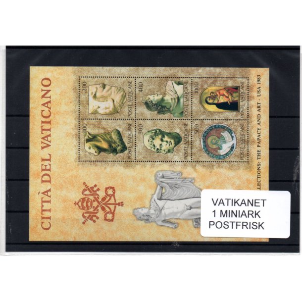 Vatikanet Samling - 1 Miniark - Postfrisk