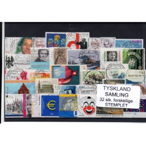 Tyskland Samling - 32 Stk. - Stemplet -