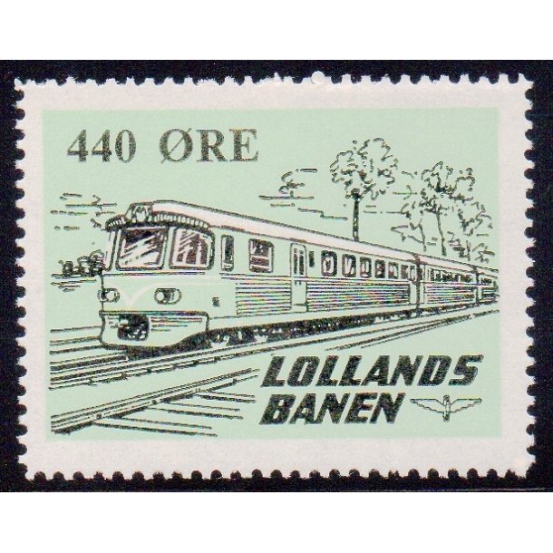 Lollands Banen - Godsfrimrke - 440 re - Ustemplet