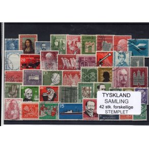 Tyskland Samling - 42 Stk. - Stemplet -