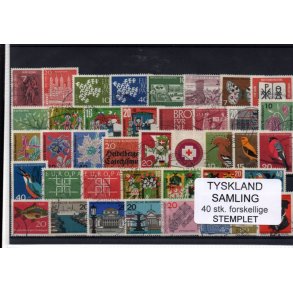 Tyskland Samling - 40 Stk. - Stemplet -