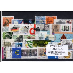 Tyskland Samling - 32 Stk. - Stemplet -