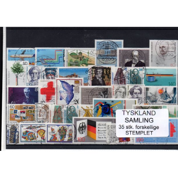 Tyskland Samling - 1 Miniark + 14 stk - Postfrisk