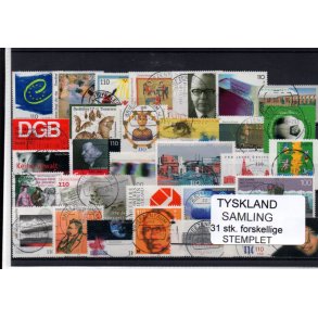 Tyskland Samling - 31 Stk. - Stemplet -