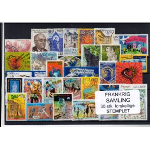 Frankrig Samling - 30 Stk. Stemplet