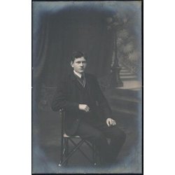 Fotokort Ukendt - Mand - Fotograf Albjerg - Vejle