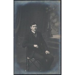 Fotokort Ukendt - Mand - Fotograf Albjerg - Vejle