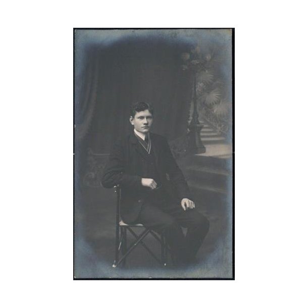 Fotokort Ukendt - Mand - Fotograf Albjerg - Vejle