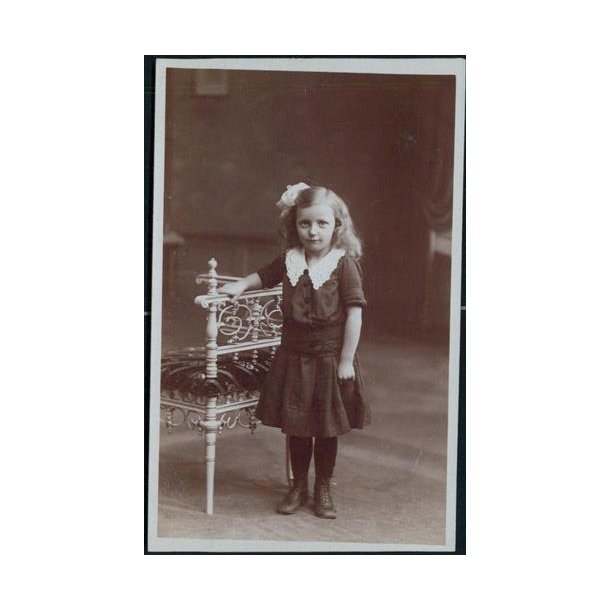 Fotokort Ukendt - Pige ? Ubrugt