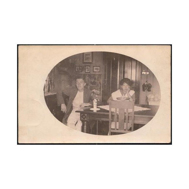 Fotokort Ukendt - Familien i Kvissel ? Ubrugt