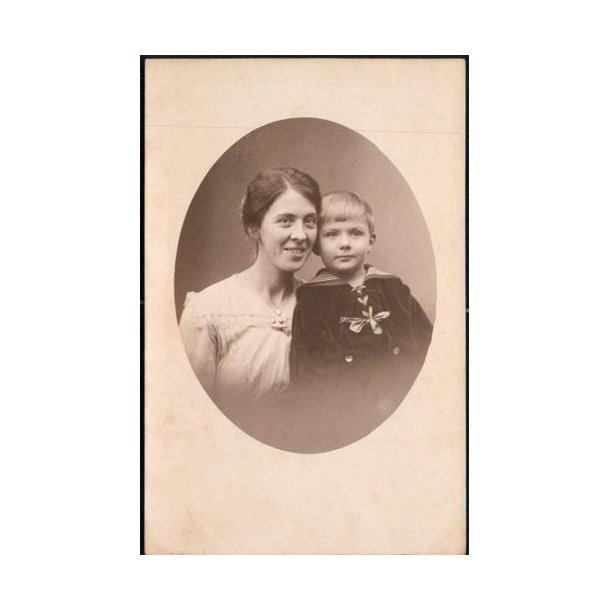 Fotokort Ukendt - Mor og Barn ? Ubrugt