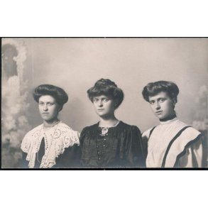 Fotokort Ukendt - Damer ? Ubrugt