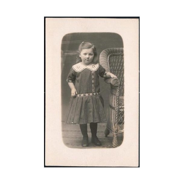 Fotokort Ukendt - Pige ? Ubrugt