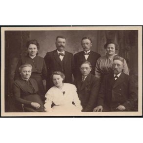 Fotokort Ukendt - Familie ? Ubrugt