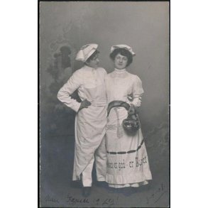 Fotokort Ukendt - Min K&aelig;reste og jeg - 3-4-1908