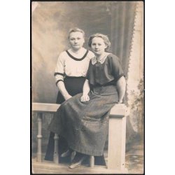 Fotokort Ukendt - Mor og Datter ? Ubrugt