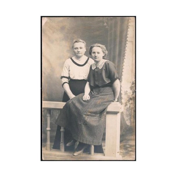 Fotokort Ukendt - Mor og Datter ? Ubrugt