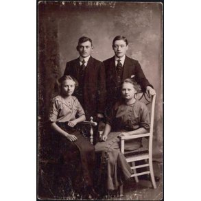 Fotokort Ukendt - Familie ? Ubrugt