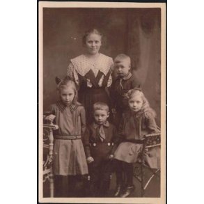 Fotokort Ukendt - Familie ? Ubrugt