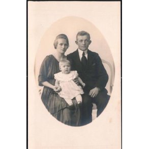 Fotokort Ukendt - Familie ? Ubrugt