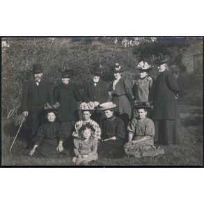 Fotokort Ukendt - Skovtur ? Ubrugt