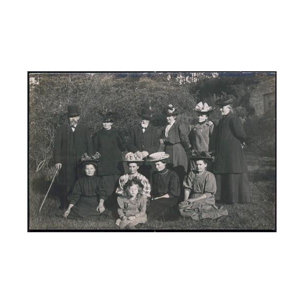 Fotokort Ukendt - Skovtur ? Ubrugt