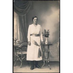 Fotokort Ukendt - Dame ? Ubrugt