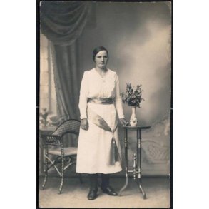 Fotokort Ukendt - Dame ? Ubrugt